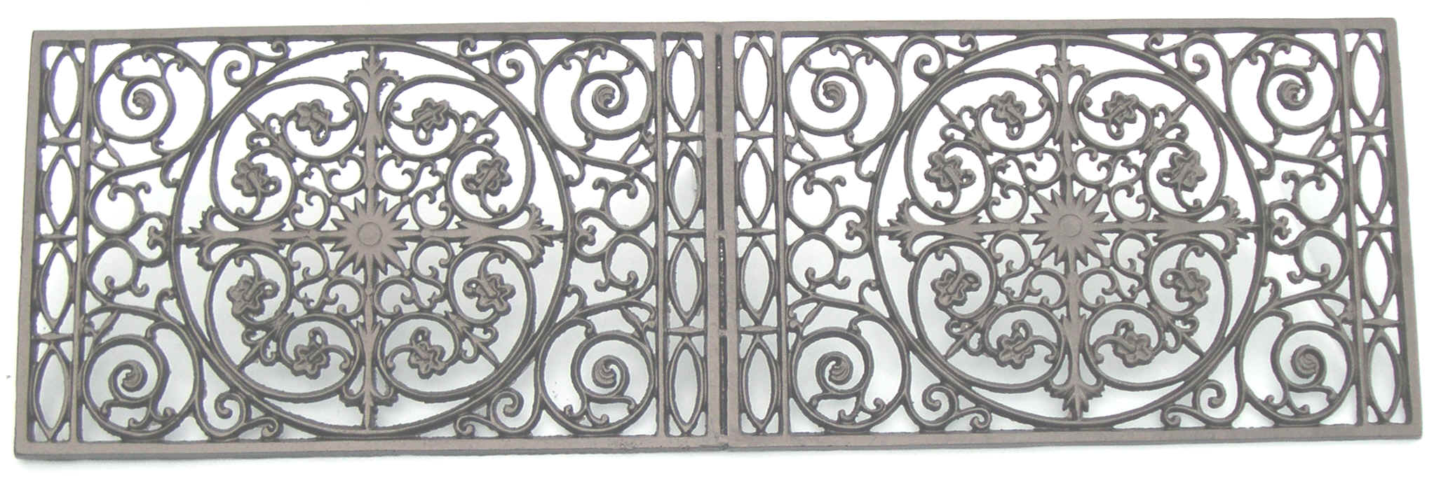 Architectural Salvage Linked Metal Industrial Door Mat at 1stDibs