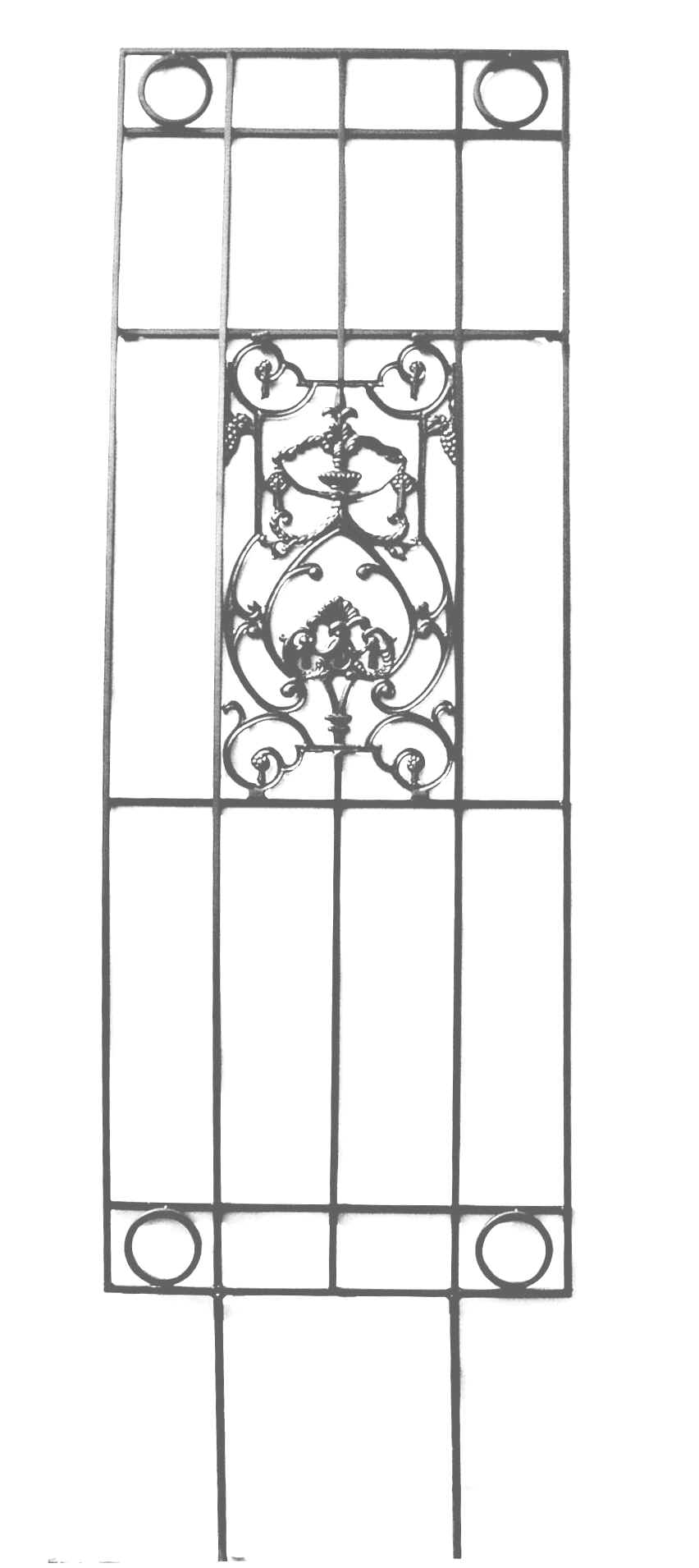 Trellis wrought iron